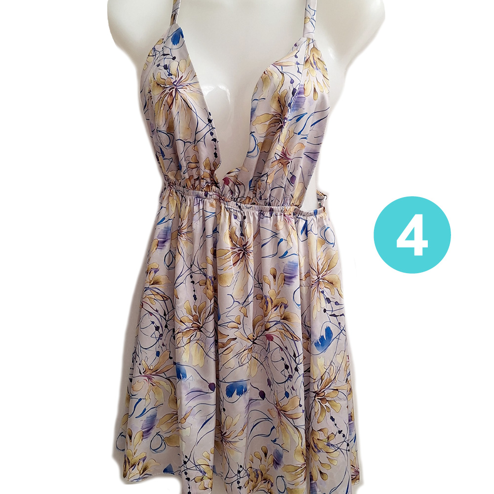 لباس خواب گلدار 