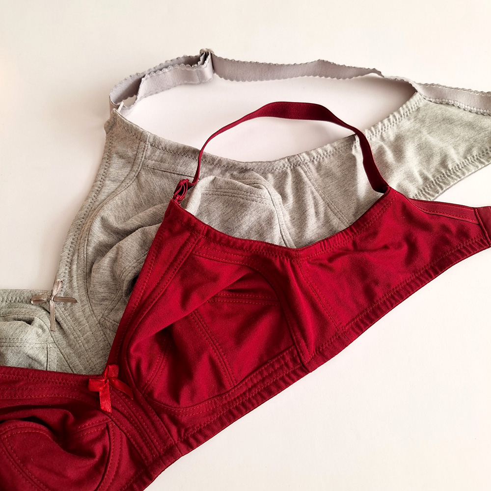 سوتین نخی برش دار پوشینه