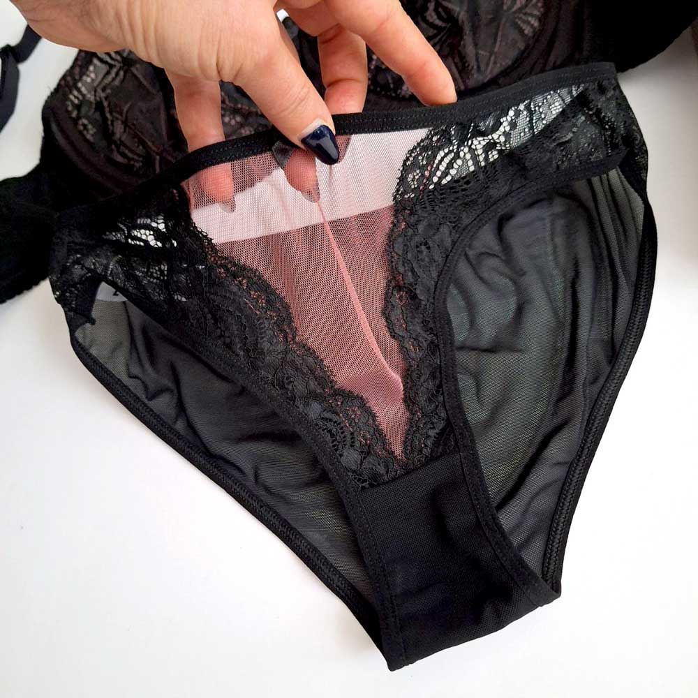 ست سوتین شورت توری ویلا نوا