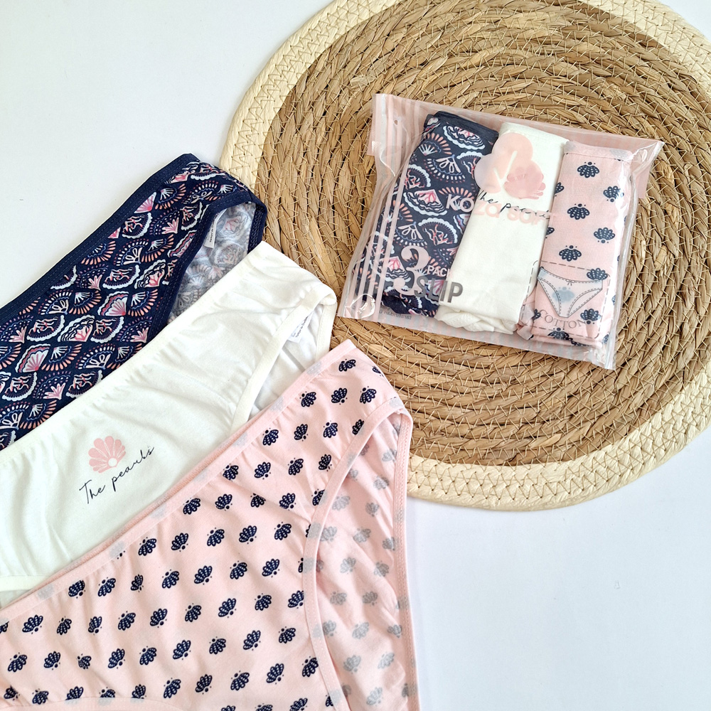 شورت نخی طرح صدف سورمه ی