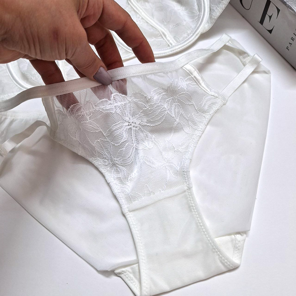 ست سوتین شورت فانتزی توری - 5