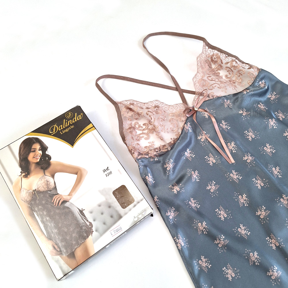 لباس خواب ساتن طرحدار