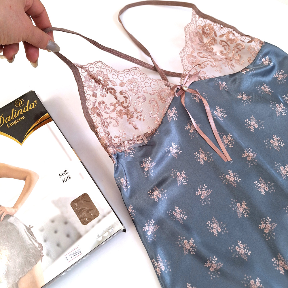 لباس خواب ساتن طرحدار