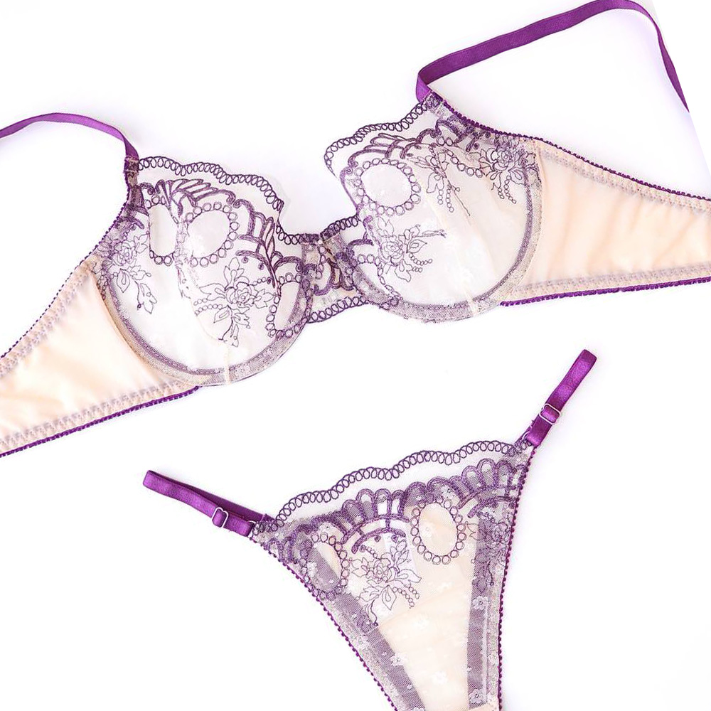 ست سوتین شورت توری