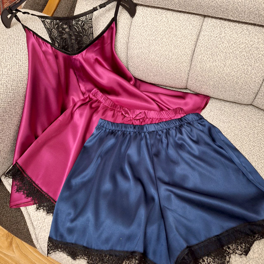 تاپ شورتک ساتن