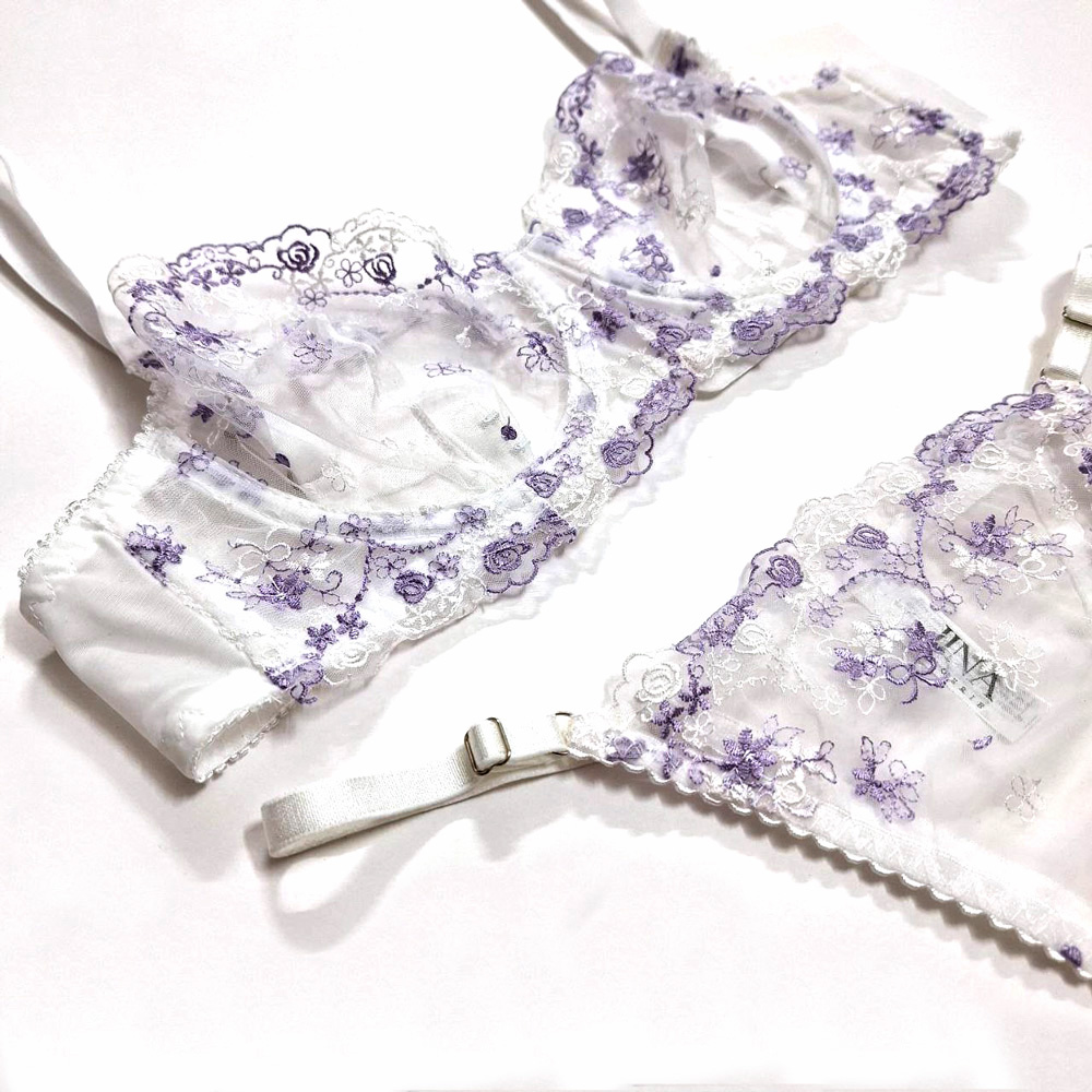 ست سوتین شورت توری