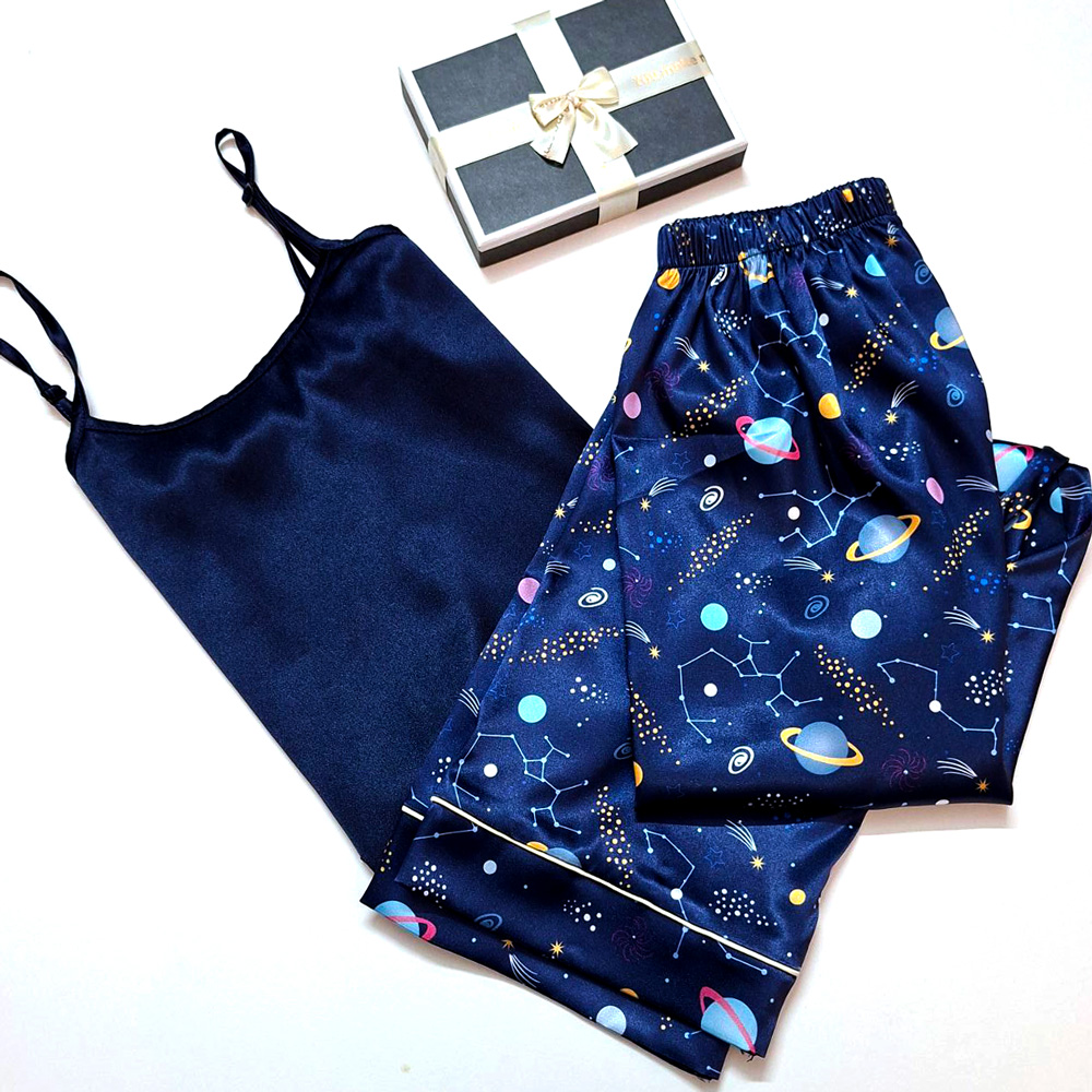 تاپ شلوار ساتن