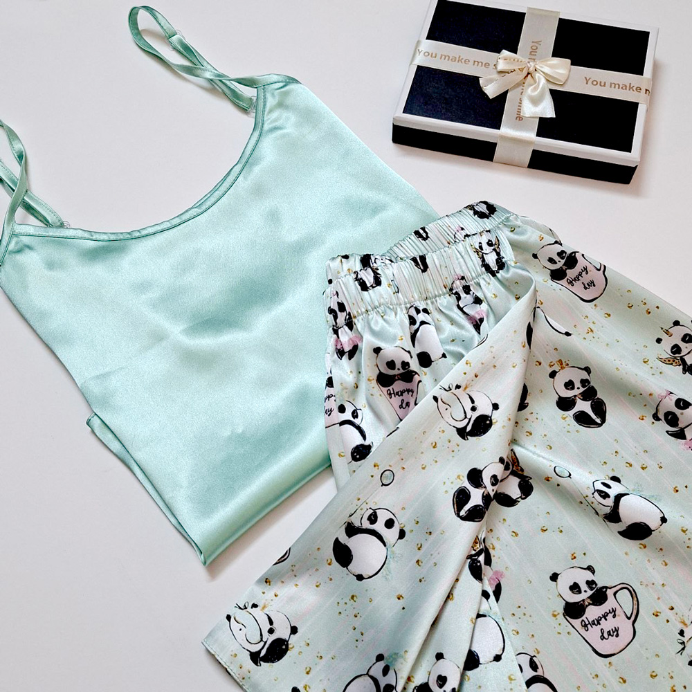 تاپ شورتک  ساتن