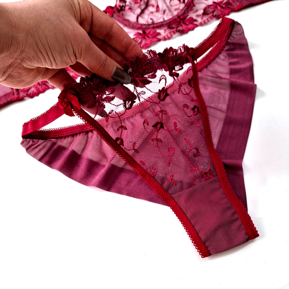 ست سوتین شورت توری - 3