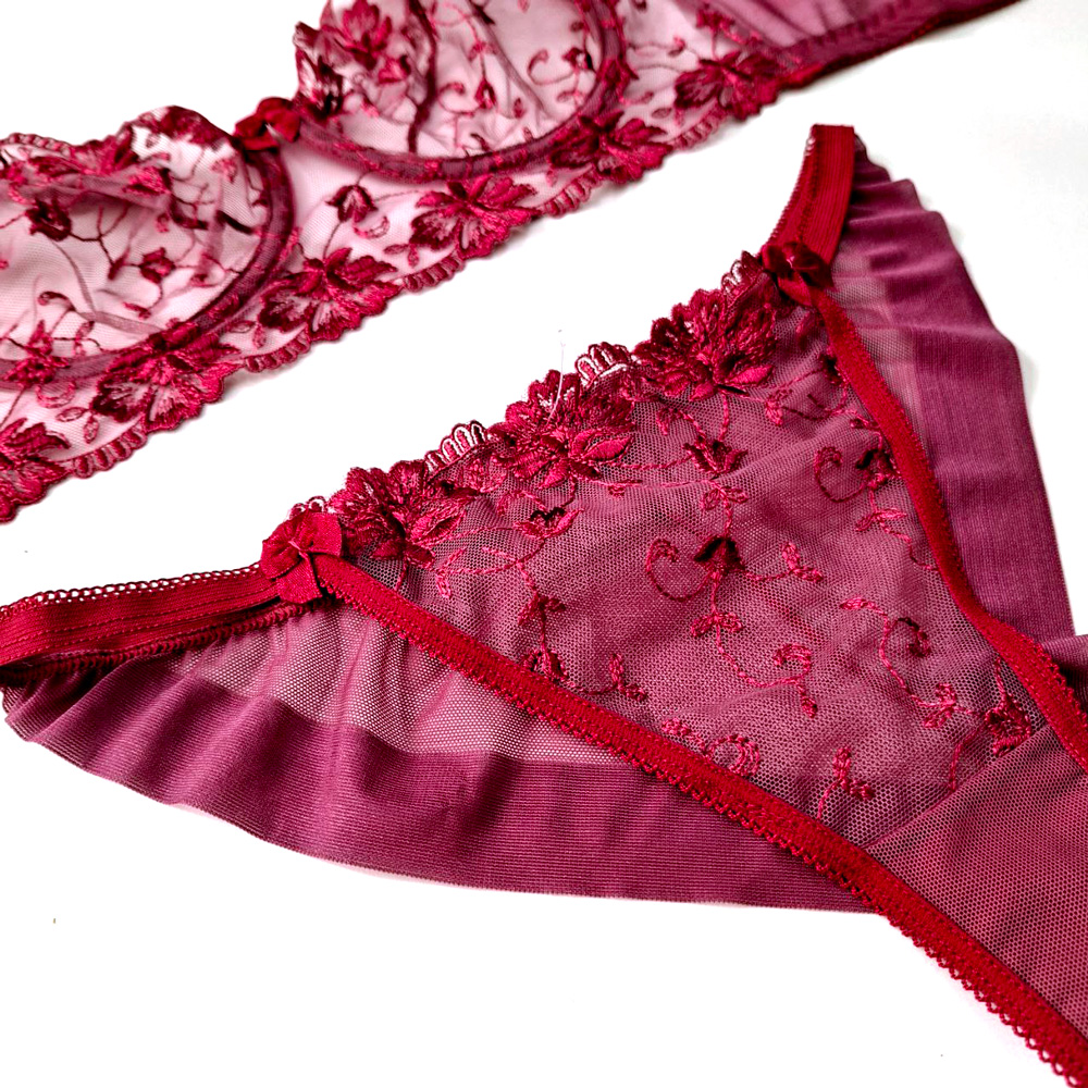 ست سوتین شورت توری - 4