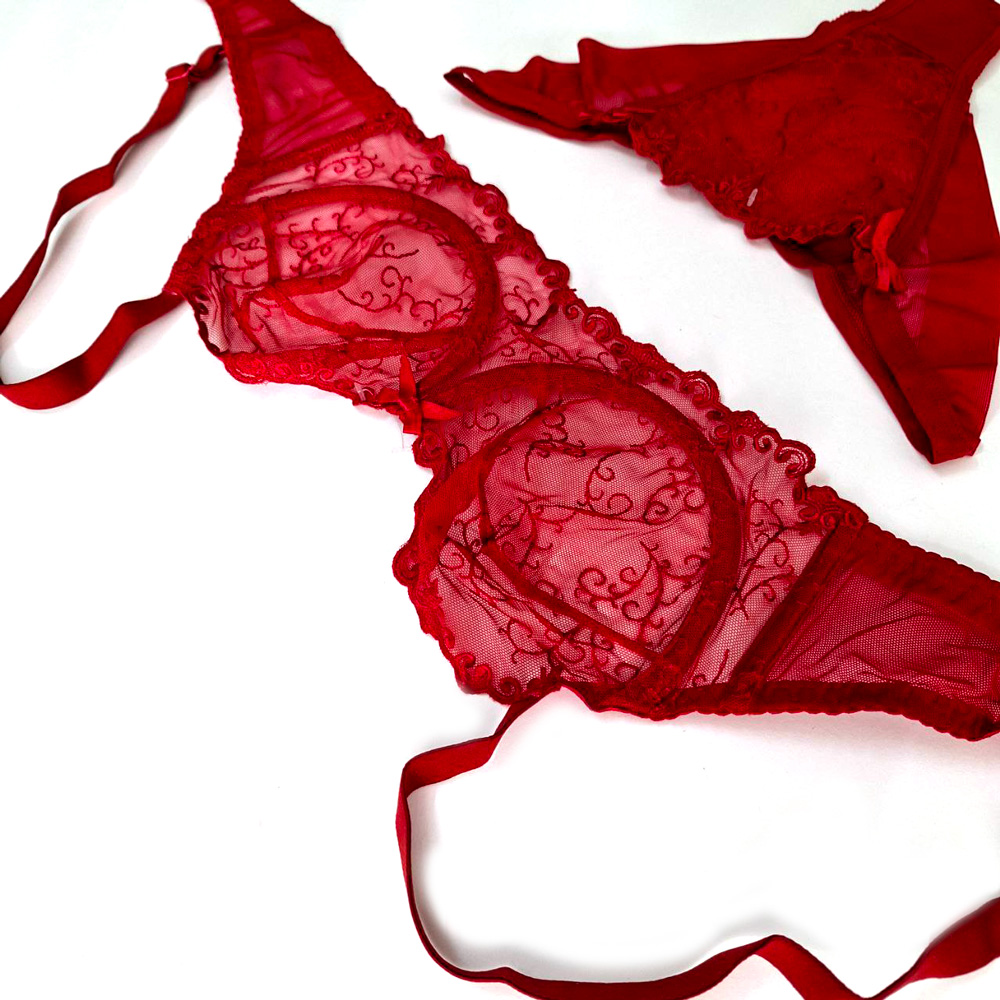 ست سوتین شورت توری - 3