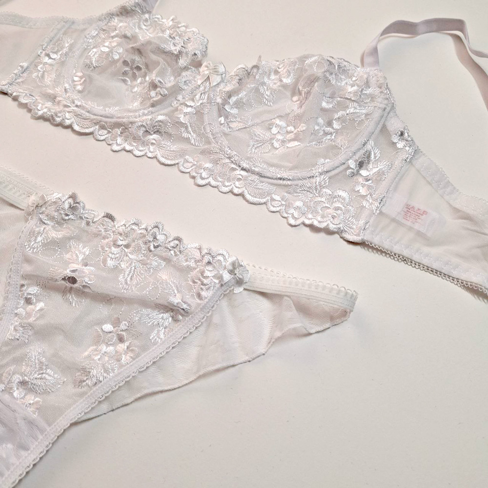 ست سوتین شورت توری