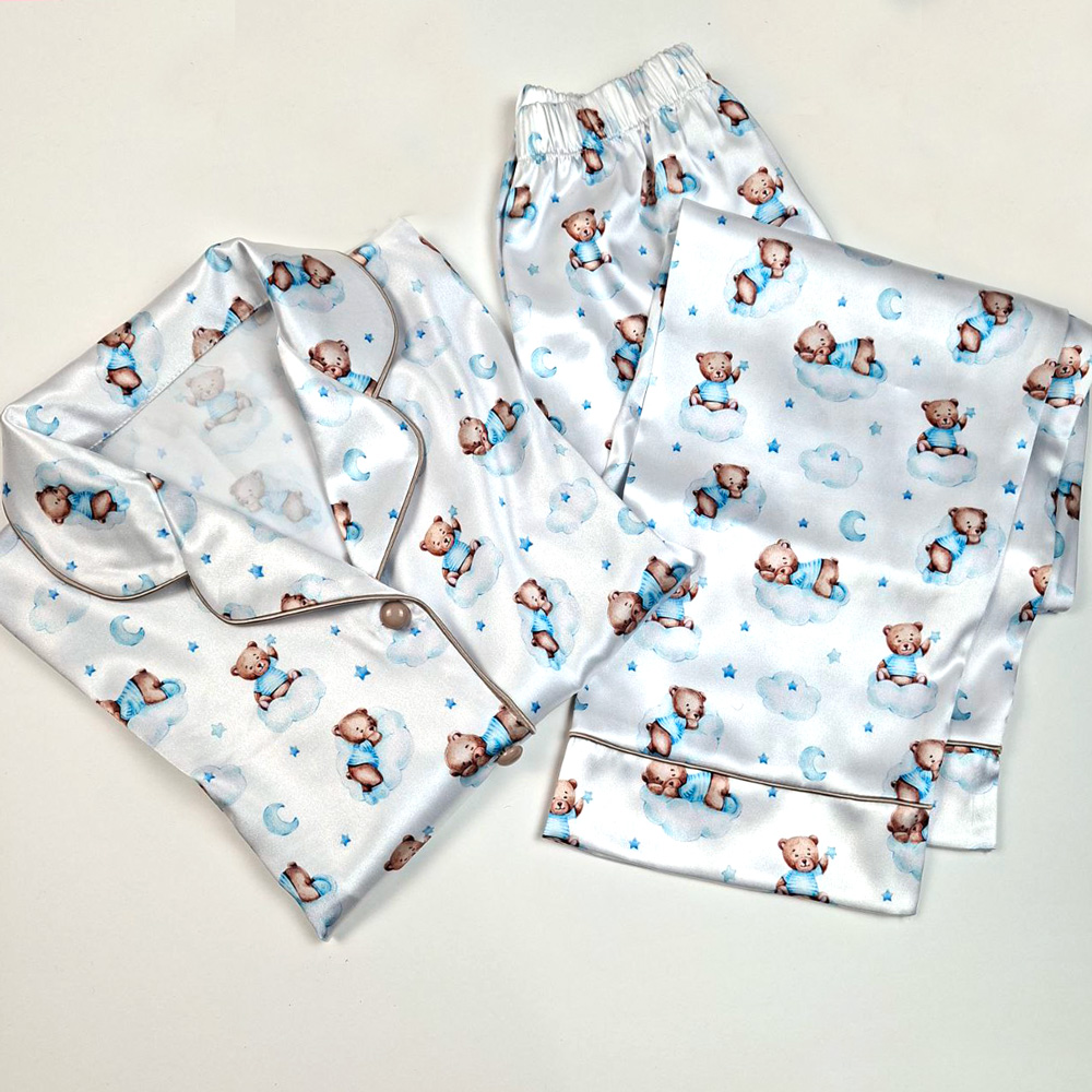 بلوز شلوار دخترانه طرح خرس 