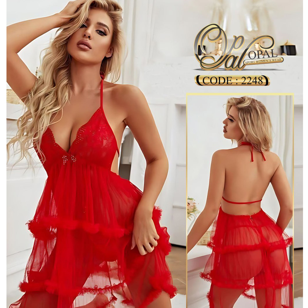 لباس خواب توری  - 3