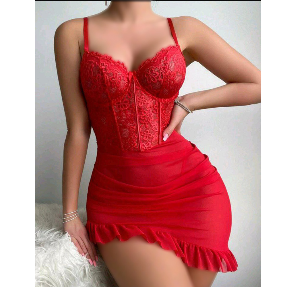 پیراهن فانتزی کوتاه 