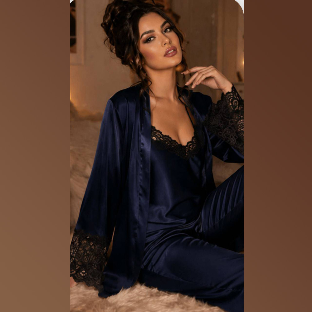 ست بلوز شلوار ساتن