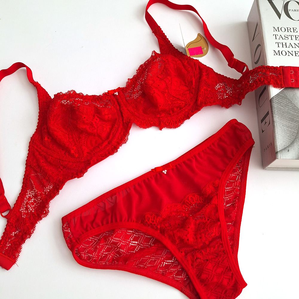 ست سوتین شورت دانتل misa