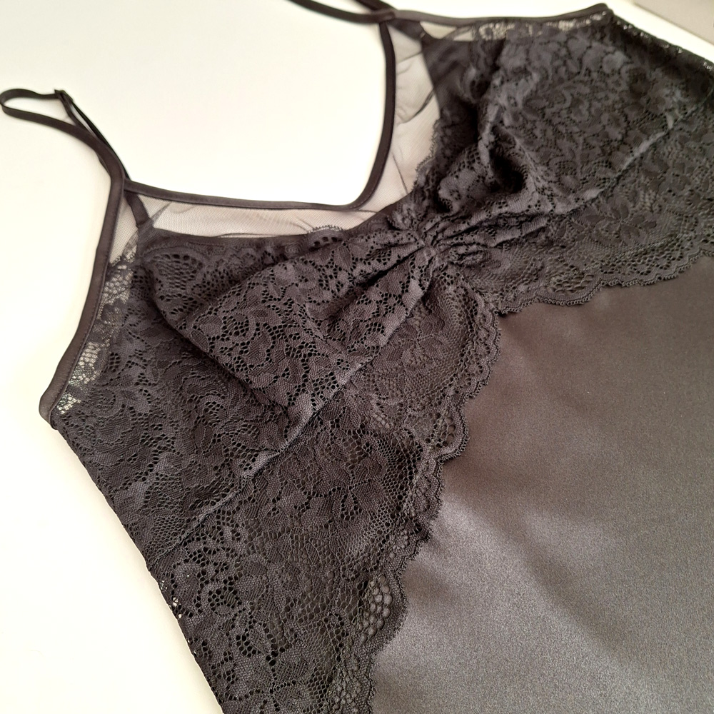 پیراهن ساده ساتن cottonhill